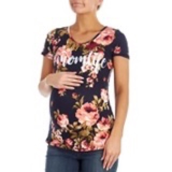 ๐ Mommy Life Graphic Maternity Tee - Picture 4 of 4